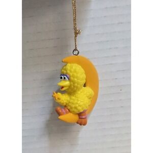 Big Bird Sesame Street Christmas Ornament PVC Jim Henson Productions 1993
